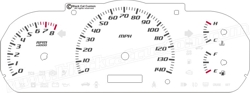 05-06 Kia Spectra Gauge Face